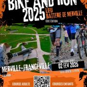 Affiche bike and run 2025 cabourg