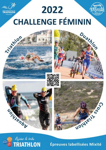 Affiche challenge feminin 2022